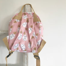 Load image into Gallery viewer, Mochila pequena duas alças ANANÁS