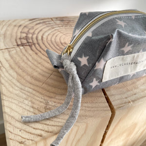 Necessaire pequeno ESTRELAS ANTRACITE