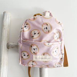 Mochila pequena PREGUIÇAS 🦥 ROSA