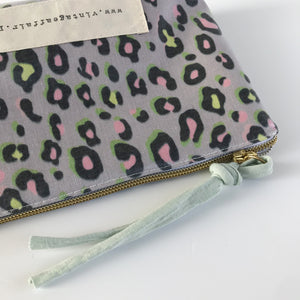 Bolsa média ANIMAL PRINT CAQUI
