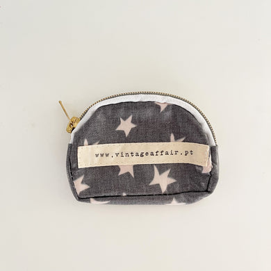Porta moedas ESTRELAS ANTRACITE