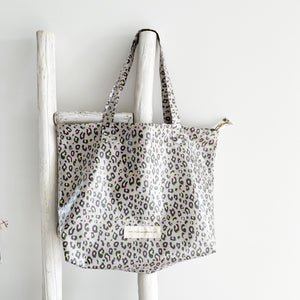 Saco de alças ANIMAL PRINT CAQUI