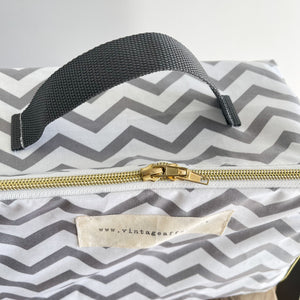 Lancheira BOX CHEVRON