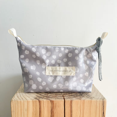 Necessaire XL DOTS CINZA