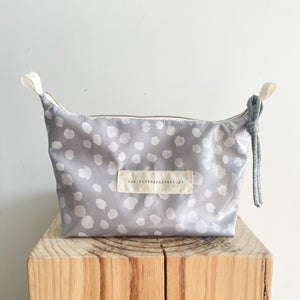 Necessaire XL DOTS CINZA