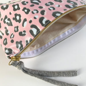 Bolsa média ANIMAL PRINT ROSA