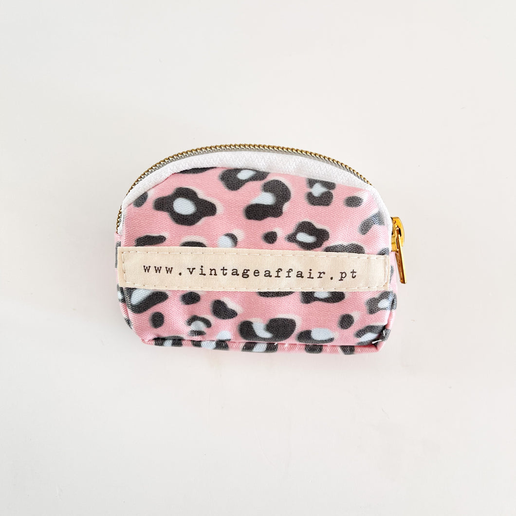 Porta moedas ANIMAL PRINT ROSA