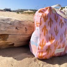Load image into Gallery viewer, Mochila de rede CACTOS ROSA